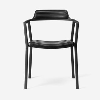 Stuhl VIPP451 (Leder schwarz)