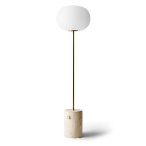 Stehlampe JWDA (Travertin / Messing)