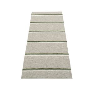 Kunststoffläufer OLLE green linen von Pappelina