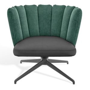 Lounge Sessel GAIA mit 4-Fuß-Stern-Drehgestell SL