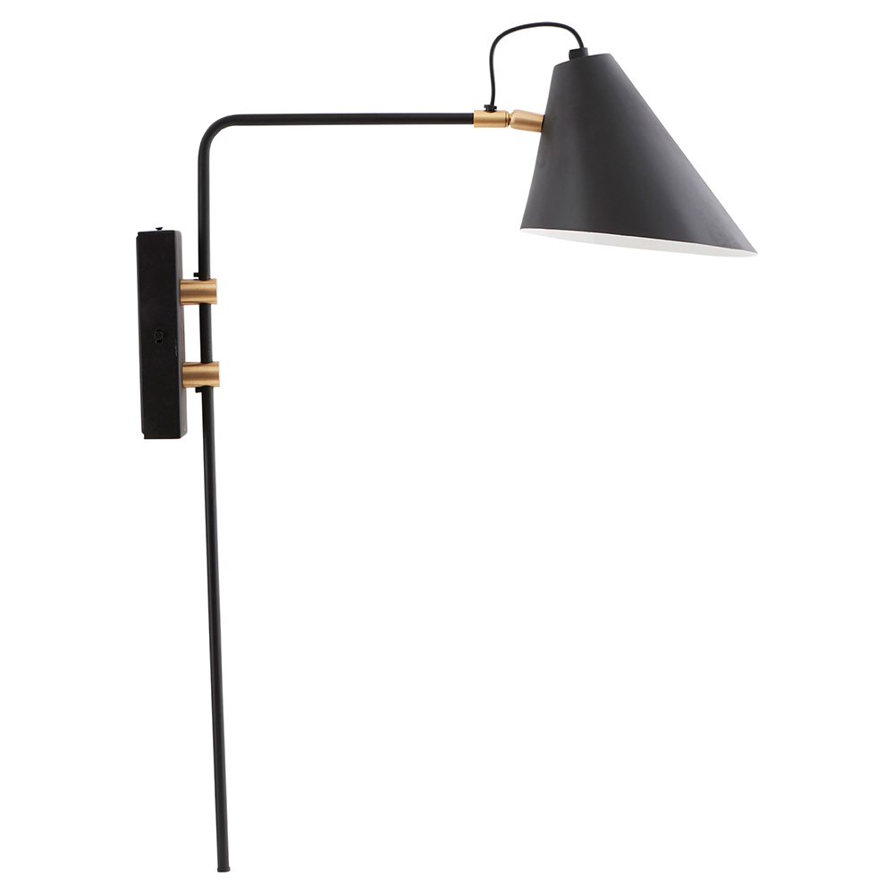Wandlampe CLUB (schwarz)