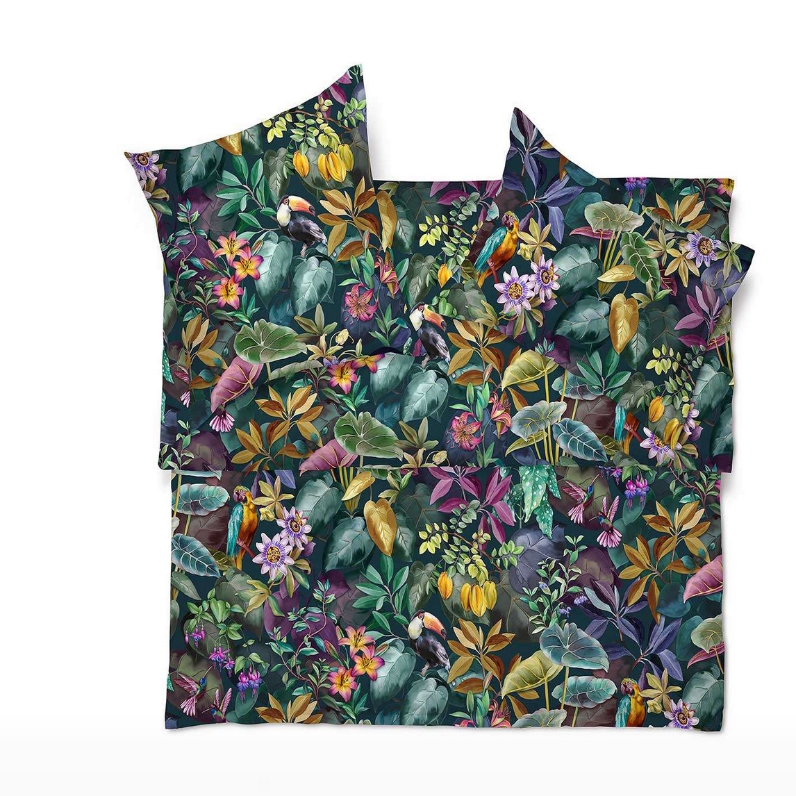 UNIQUE MOMENTS Satin Noblesse Bettwäsche JANE (vert)