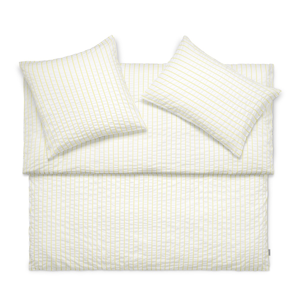 Seersucker Bettwäsche LENNY (jaune)