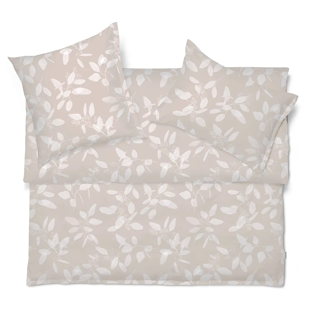 ORGANIC Satin Bettwäsche OMEO (beige)