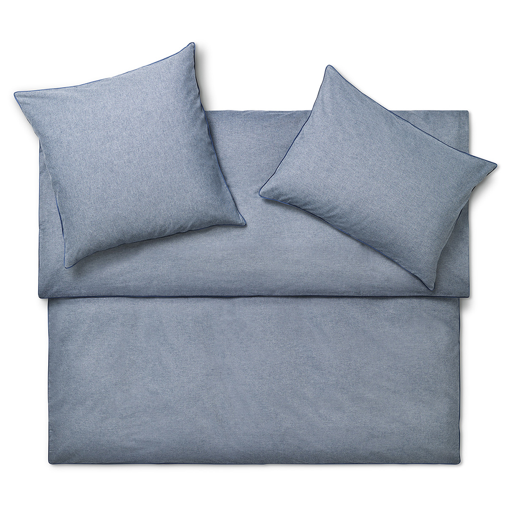 PURE MOMENTS Flanell Bettwäsche PEPE (bleu)