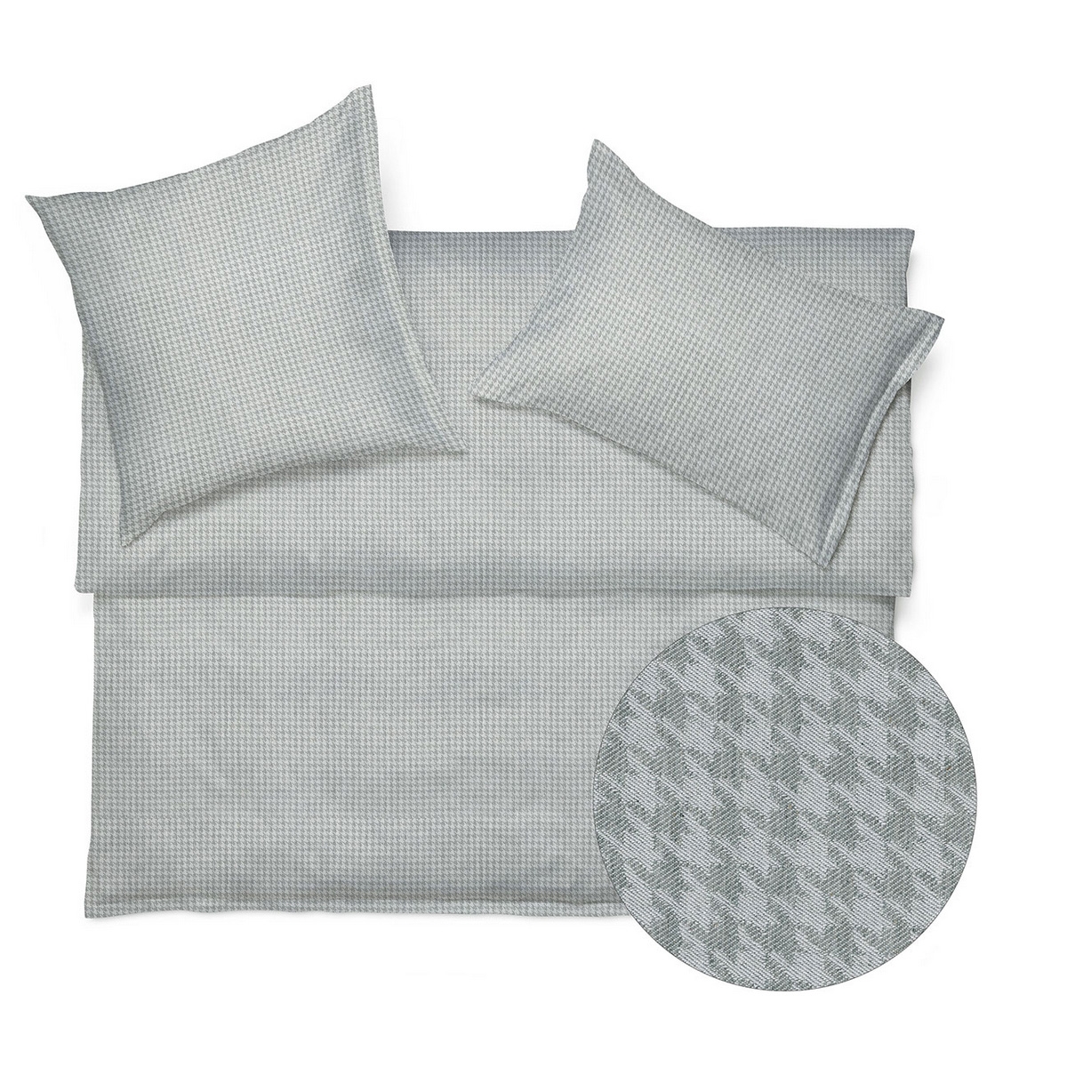 PURE MOMENTS Flanell Bettwäsche THEO (gris)