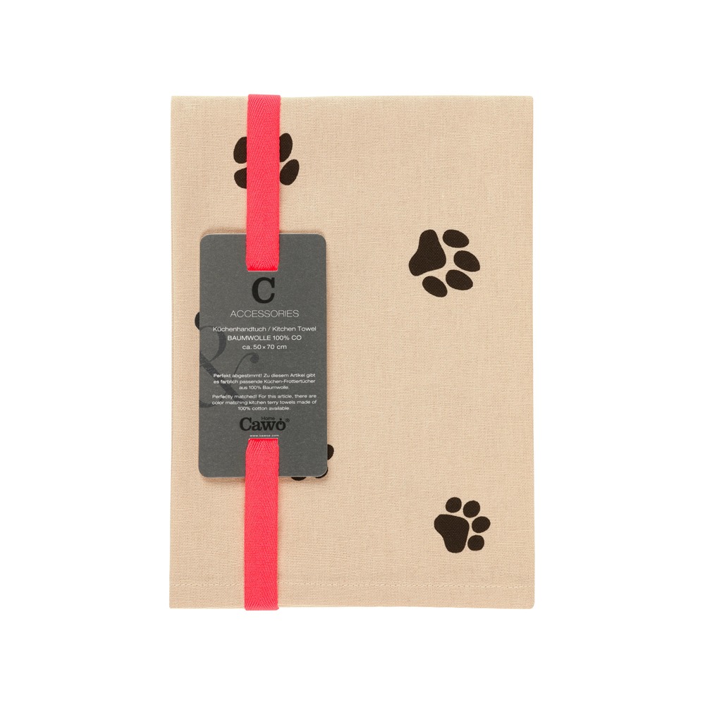 Geschirrtücher Cuisine WE LOVE DOGS (Pfoten)