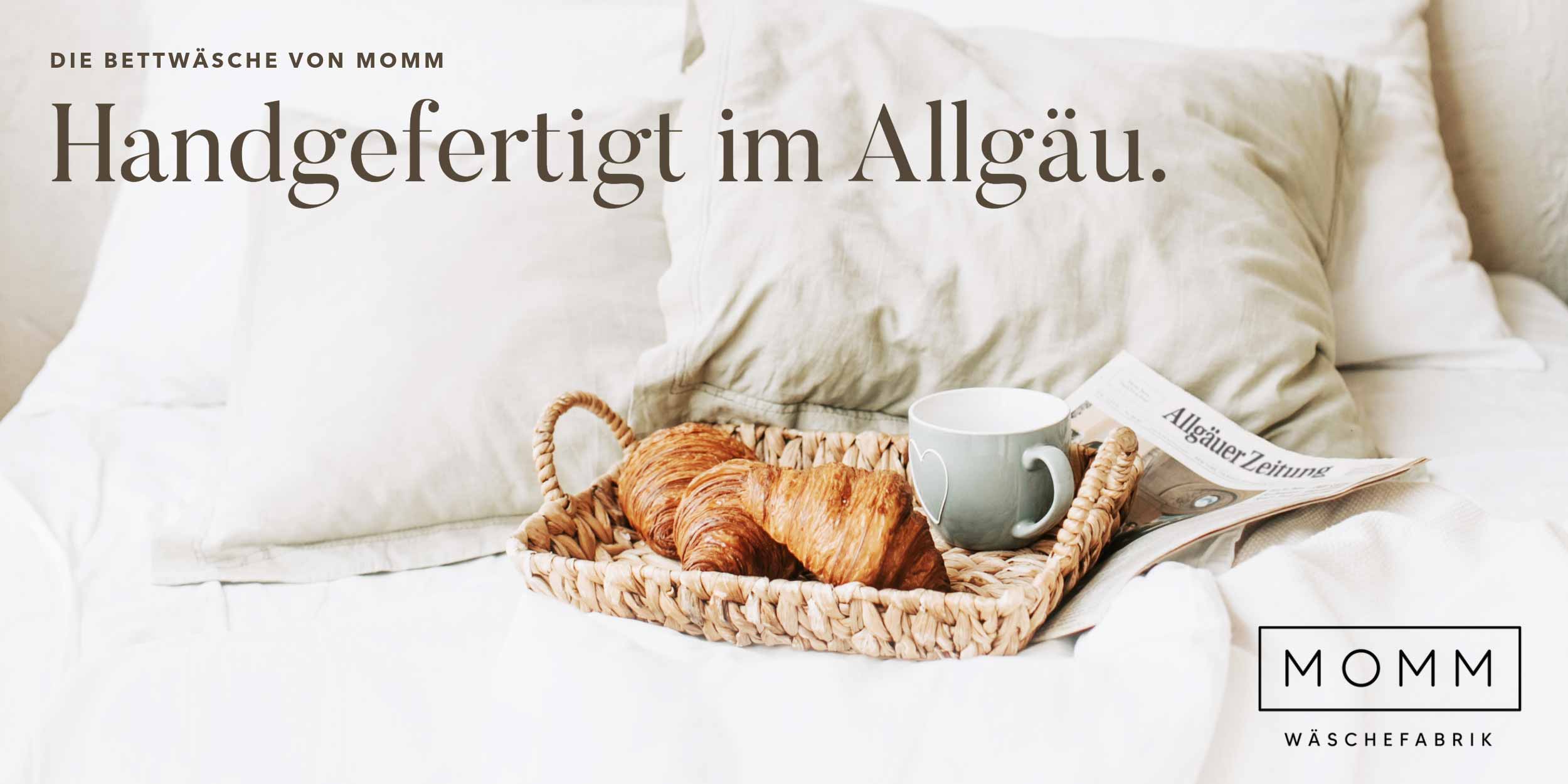 Momm Bettwäsche aus dem Allgäu