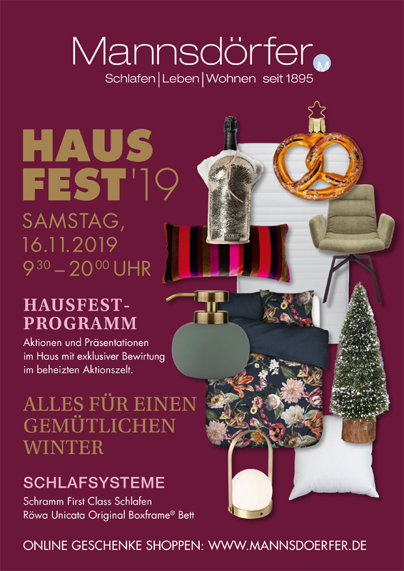 Titelbild Prospekt Hausfest 2019